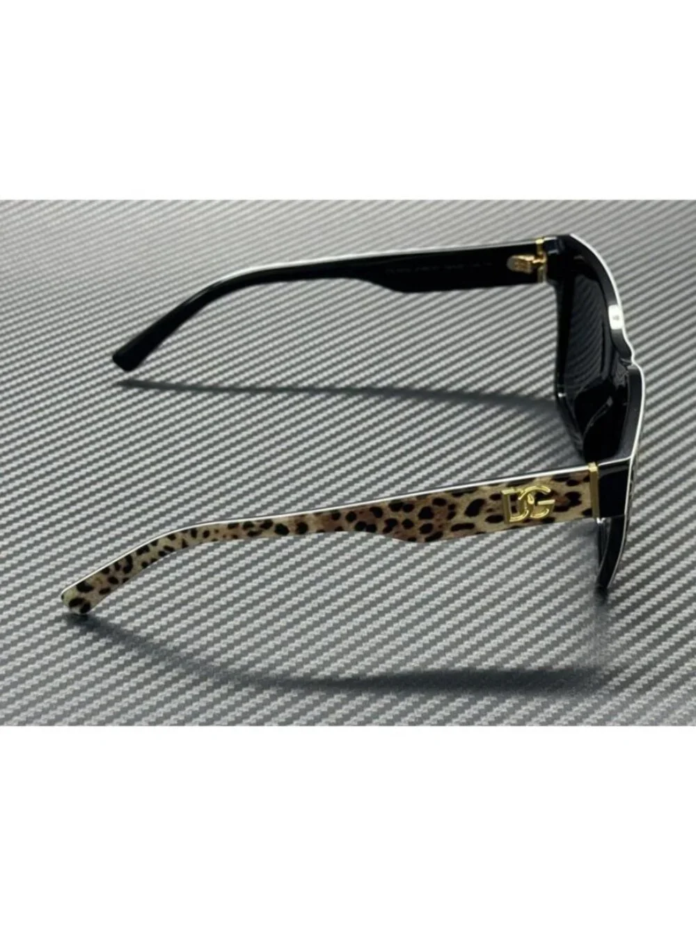 New Dolce & Gabbana Women Brown on Black Sunglasses -20-145